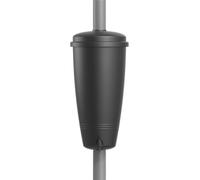 Elho Green Basics Rain Catcher 33 - Serbatoio Per Acqua Piovana per Balcone esterno - Ø 33.5 x H 73.5 cm - Nero/Living Black