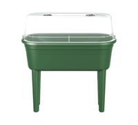 Elho Green Basics - Set da tavolo con coperchio, 75 x 36 x 85 cm, colore: Verde