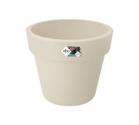 elho green basics top planter, 30 cm - Beige