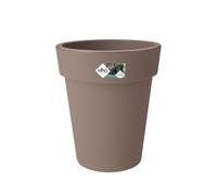 Elho verde Basics top vaso alto 35 cm - Vaso da fiori, tortora, 34.6 x 34.6 x 40.6 cm