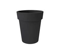 Elho Green Basics Top Planter High 35cm Vasi per Piante - Living Black | ∅ 34.5 x A 41 cm | Adatto per uso esterno