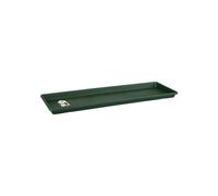 Elho Green Basics Trough Saucer 40 - Sottovaso per Balcone Esterno - Ø 37.5 x H 2.5 cm - Verde/Leaf Green