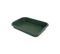 Elho Green Basics - Vassoio da Giardino, per Interni ed Esterni, Lunghezza 59 x Larghezza 41,9 x Altezza 11,1 cm, Colore: Verde Foglia