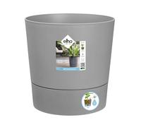Elho Greensense Aqua Care Round 30cm Vasi per Piante - Light Concrete