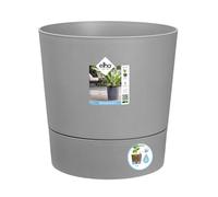 Elho Greensense Aqua Care Round 35 - Vaso per Interno esterno - Ø 34.5 x H 34.1 cm - Grigio/Light Concrete