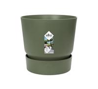 Elho Vaso Da Fiori Rotondo Elho Greenville 30 - Esterno - Ø 29,5 X H 27,8 Cm - V