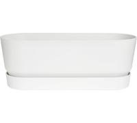 elho greenville trough long, 50 cm - Bianco