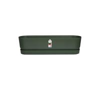 Fioriera ovale GREENVILLE - Plastica - Ø50 - Nera