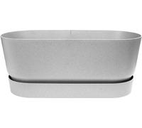 Elho Greenville Trough Fioriera, Grigio, 78 CM