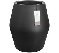 Elho june Split High 46 - Vaso per Interno e esterno - 100% Plastica Riciclata - Ø 46.0 x H 53.6 cm - Nero/Black
