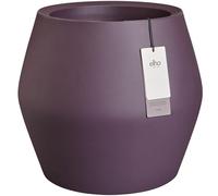 Elho june Split Low 46 - Vaso per Interno e esterno - 100% Plastica Riciclata - Ø 46.0 x H 42.6 cm - Viola/Vintage Prugna