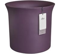 Elho June Tulip 40 - Vaso per Interno e esterno - 100% Plastica Riciclata - Ø 39 x H 39 cm - Viola/Vintage Prugna
