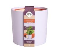 elho Lex Pott Set di 4 - Vaso da fiori per interni - 100% plastica riciclata - Ø 11, 13, 14 e 15 cm - Viola/Viola delicato