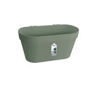 Elho Loft Urban Green Wall Pot Duo 28 - Vaso per Balcone E Esterno - Ø 28.0 x H 13.2 cm - Verde/Pistache Green