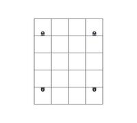 Elho Loft Urban Green Wall Rack 48 - Accessori per Esterno - Ø 47.3 x H 59.0 cm - Nero/Living Black