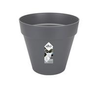 ELHO Vaso da fiori rotondo Loft Urban - Ø 30 cm - Grigio antracite