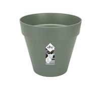 Elho Loft Urban Round 30 - Vasi per Piante da Esterno - Ø 28.5 x H 26.0 cm - Verde/Pistache Green