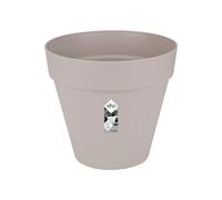 Elho Loft Urban Round 40 - Vasi per Piante da Esterno - Ø 38.5 x H 35.3 cm - Grigio/Warm Grey