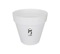 Elho Loft Urban Round 50 - Vasi per Piante da Esterno - Ø 48.5 x H 44.5 cm - White