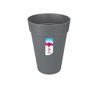 Elho loft urban round high 28cm vaso da fiori - Anthracite