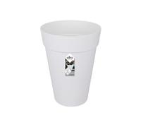 Elho – Vaso per esterno Loft Urban Round High 35 – Ø 33.5 x H 45.3 cm – Bianco