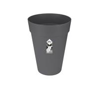 Elho Vaso da fiori rotondo in plastica Loft Urban Grigio antracite Ø 34 x 45,6 cm 23 l