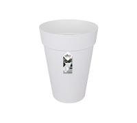 Elho – Vaso per esterno Loft Urban Round High 35 – Ø 33.5 x H 45.3 cm – Bianco