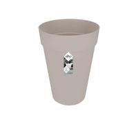 Elho Loft Urban Round High 42 - Vasi per Piante da Esterno - Ø 42.0 x H 56.0 cm - Grigio/Warm Grey