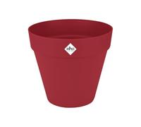 elho Loft Urban Round Wheels 50 - Vaso - Rosso - Esterno - Ø 48.5 x H 44.5 cm