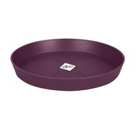 Elho Loft Urban Saucer Round 17 - Sottovaso per Esterno Accessori - Ø 17.3 x H 2.4 cm - Viola/Porpora Acero