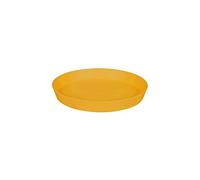 Elho Loft Urban Saucer Round 21 - Sottovaso per Esterno Accessori - Ø 20.4 x H 2.9 cm - Giallo/Ochre