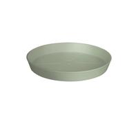 Elho Loft Urban Saucer Round 24 - Sottovaso per Esterno Accessori - Ø 24.4 x H 3.4 cm - Thyme Green