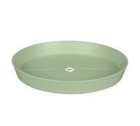 Elho Loft Urban Saucer Round 41 - Sottovaso per Esterno Accessori - Ø 41.0 x H 5.2 cm - Verde/Pistache Green