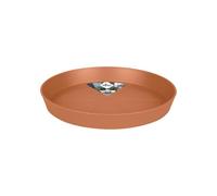 Elho Loft Urban Saucer Round 48 - Sottovaso per Esterno Accessori - Ø 47.7 x H 5.4 cm - Marrone/Terra