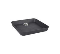 Elho Loft Urban Saucer Square 28 - Sottovaso per Esterno Accessori - Ø 27.5 x H 3.8 cm - Nero/Anthracite