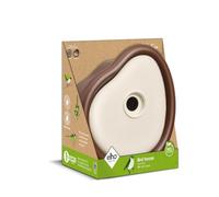 Elho Organic Bird House 25cm - Casetta Uccellini da Esterno - Per Oltre 11 Specie - 100% Plastica Riciclata - L27.4 x B16.8 x H25.4 cm - Marrone/Marrone Castagna
