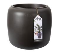 Elho Pure Beads 40 - Fioriera per Interno e esterno - Ø 39.2 x H 34.9 cm - Walnut Brown