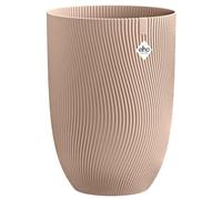 Elho Sereh High 30 - Vasi per Piante - Interno e Esterno - 100% Plastica Riciclata - Ø 29.5 x H 40.5 cm - Marrone/Argilla Fredda