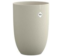 Elho Sereh High 30 - Vaso per Interno e esterno - 100% Plastica Riciclata - Ø 29.5 x H 40.5 cm - Beige/Mushroom Beige