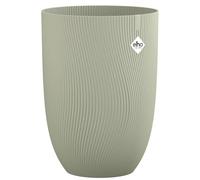 Elho Sereh High 40 - Vasi per Piante - Interno e Esterno - 100% Plastica Riciclata - Ø 39 x H 53.4 cm - Verde/Nordic Green