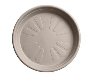 Elho Universal Saucer Round 48 - Sottovaso per Interno Esterno Accessori - Ø 48.0 x H 7.0 cm - Beige/Mushroom Beige