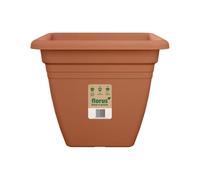 Elho Vaso Florus Mediterran Quadro 40 terra L 39,0 B 39,0 H 32,2 LT. 25