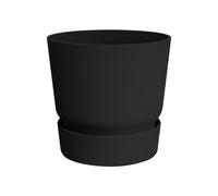ELHO VASO GREENVILLE ROUND 30CM LIVING BLACK