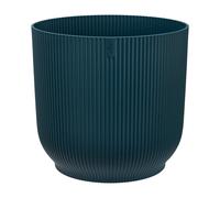 ELHO Vaso rotondo con ruote Vibes Fold - Ã 35 x H 32 cm - Interno - 100% riciclato - Blu