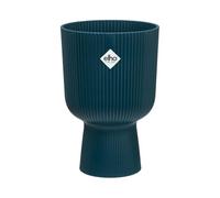Elho vibes fold coupe 14cm vaso da fiori - Deep Blue