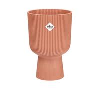 Elho Vibes Fold Coupe 14 - Vaso per Interno - Ø 13.9 x H 21 cm - Rosa/Delicate Pink