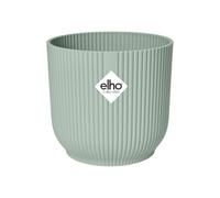 Elho Vibes Fold Round 16 - Vaso per Interno - Ø 16.1 x H 14.8 cm - Verde/Verde Sorbetto