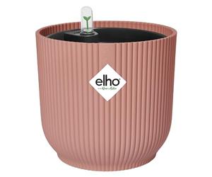 Elho Vibes Fold Round 22 con inserto autoirrigante Vasi - Delicate Pink