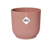 Elho Vibes Fold Round 30 - Vaso per Piante da Interno - 100% Plastica Riciclata - Ø 29.5 x H 27.2 cm - Delicate Pink