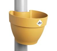 Elho vibia campana drainpipe clicker 22cm vaso da fiori - Honey Yellow